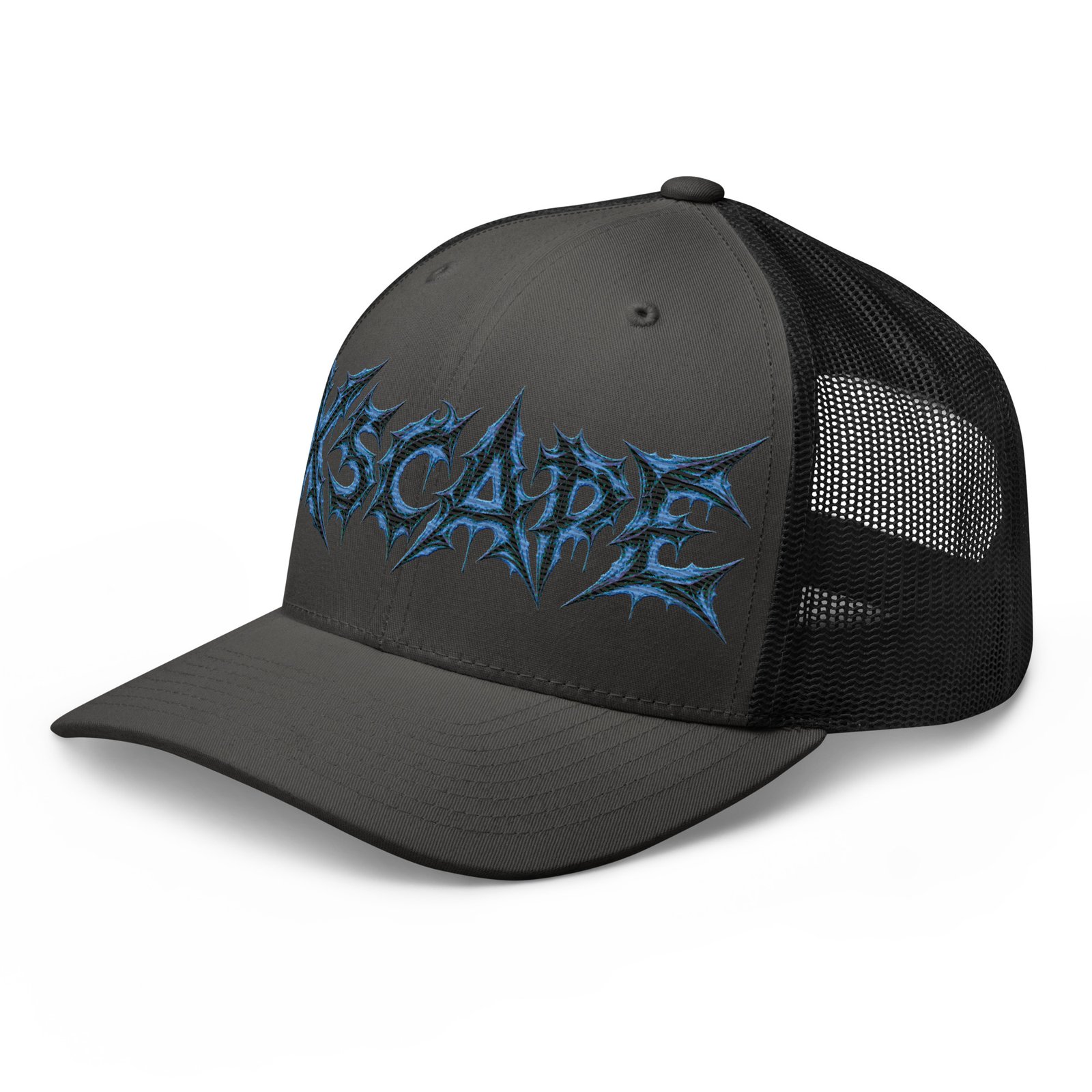 retro trucker hat charcoal black left front 6a86a7e112c4c.jpg retro trucker hat charcoal black left front 6a86a7e112c4c.jpg