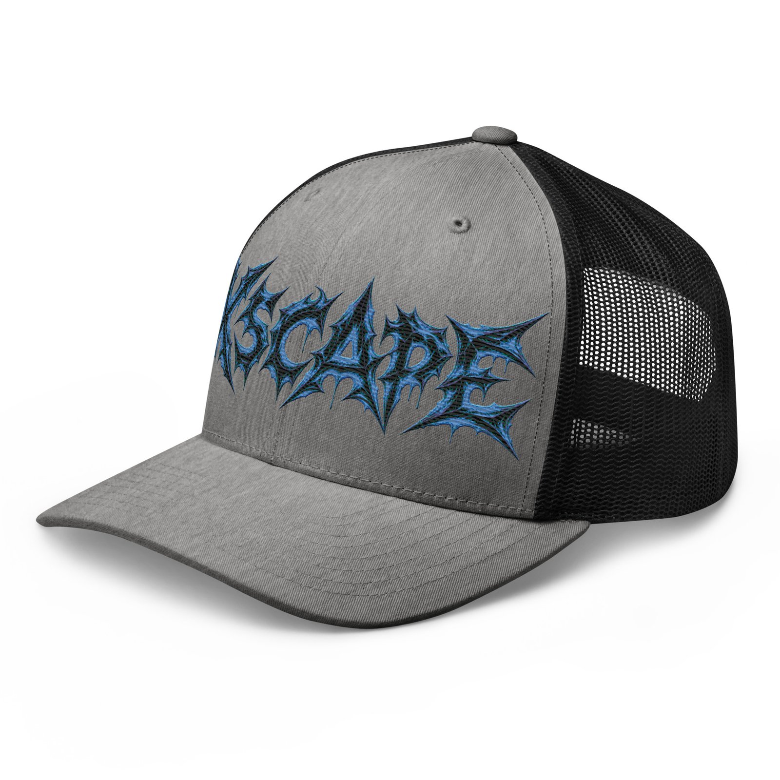 retro trucker hat heather black left front 6a86a7e112c6f.jpg retro trucker hat heather black left front 6a86a7e112c6f.jpg