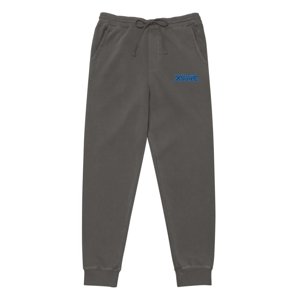 unisex pigment dyed sweatpants pigment black front 6a86af8e4937e.jpg